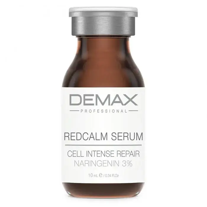 Біо-сироватка для корекції куперозу, розацеа та почервоніння на обличчі, Demax Redcalm Serum Cell Intense Repair