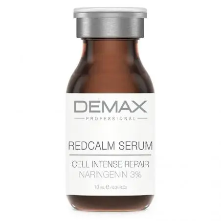 Био-сыворотка для коррекции купероза, розацеа и покраснений на лице, Demax Redcalm Serum Cell Intense Repair