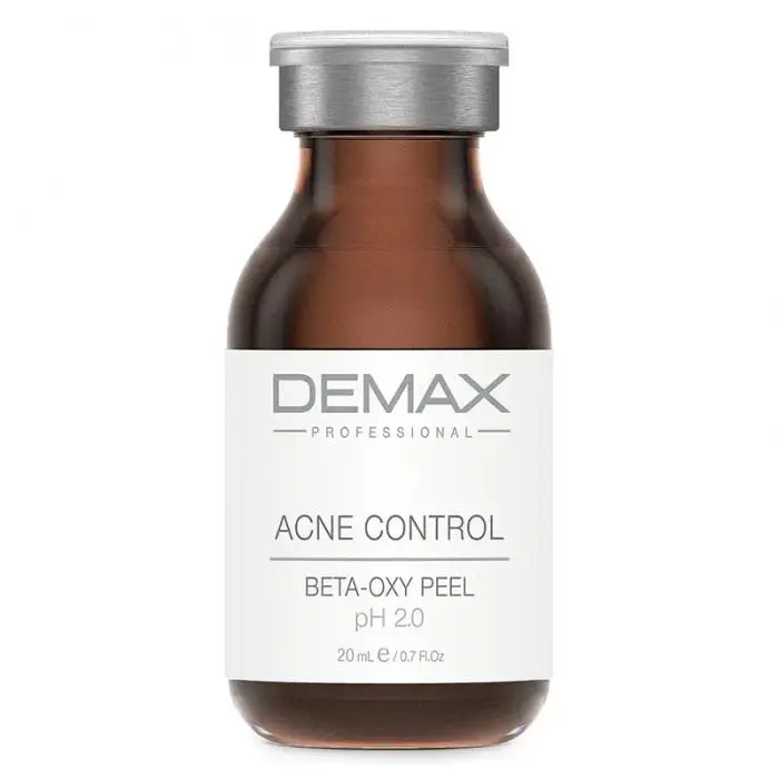 Пілінг для проблемної шкіри обличчя з потужною себорегулюючою дією, Demax Acne Control Beta-Oxy Peel pH 2.0