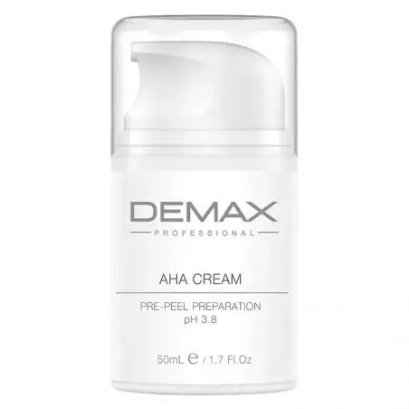 Крем с АНА кислотами для подготовки кожи лица к пилингу, Demax AHA Cream Pre-Peel Preparation pH 3.8