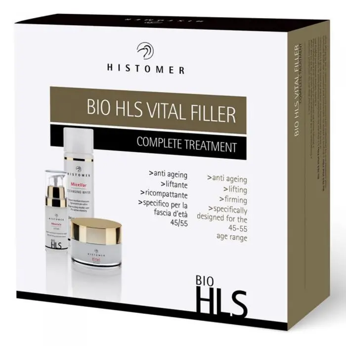Набір для заповнення зморшок, пружності та еластичності шкіри обличчя, Histomer Bio HLS Vital Filler Kit
