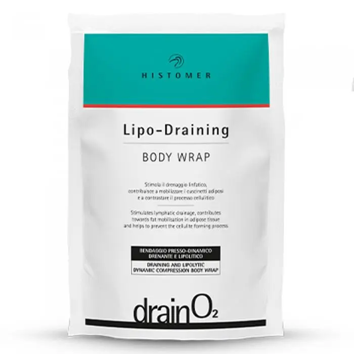 Компрессионный эластичный бандаж для тела с дренажным и липолитическим эффектами, Histomer Drain O2 Lipo-Draining Body Wrap