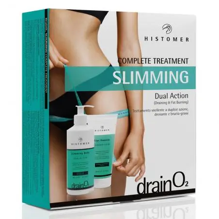 Набір комплексного догляду для досягнення ідеальної фігури тіла, Histomer Drain O2 Slimming Dual Action Kit