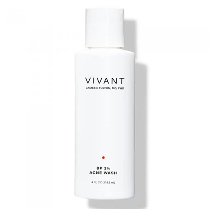 Гель для очищения кожи лица с признаками акне, Vivant BP 3% Acne Wash