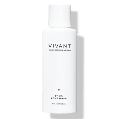 Гель для очищения кожи лица с признаками акне, Vivant BP 3% Acne Wash
