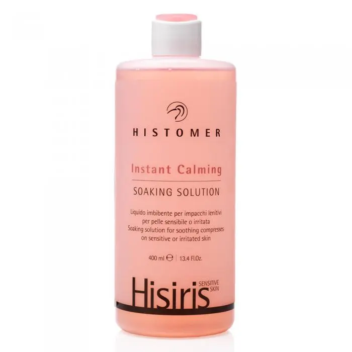 Раствор для успокаивающего компресса чувствительной кожи лица, Histomer Hisiris Instant Calming Soaking Solution