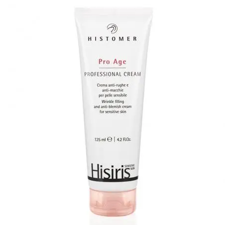 Восстанавливающий профессиональный крем для зрелой и чувствительной кожи лица, Histomer Hisiris Pro Age Professional Cream SPF10