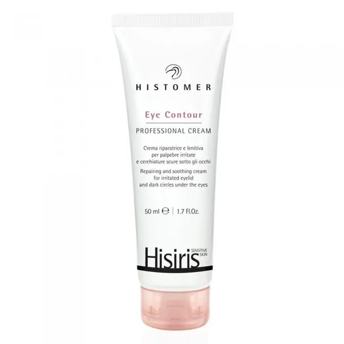 Відновлюючий і заспокійливий крем для шкіри навколо очей, Histomer Hisiris Eye Contour Professional Cream