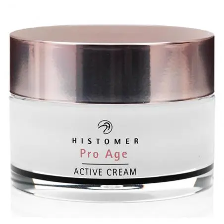 Активный крем для коррекции возрастных изменений чувствительной кожи лица, Histomer Hisiris Pro Age Active Cream SPF10