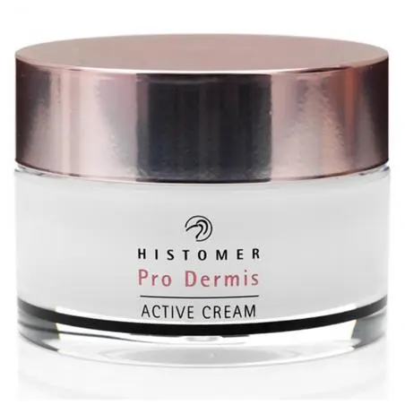 Увлажняющий и успокаивающий активный крем для чувствительной кожи лица, Histomer Hisiris Pro Dermis Active Cream