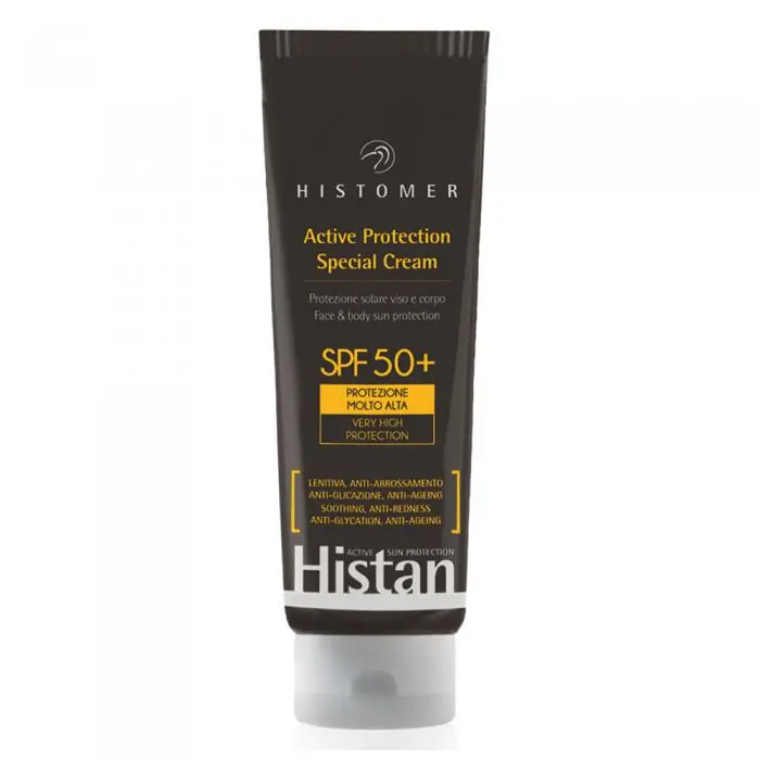 Сонцезахисний регенеруючий крем для обличчя та тіла, Histomer Histan Active Protection Special Cream SPF50+ (SPF80)