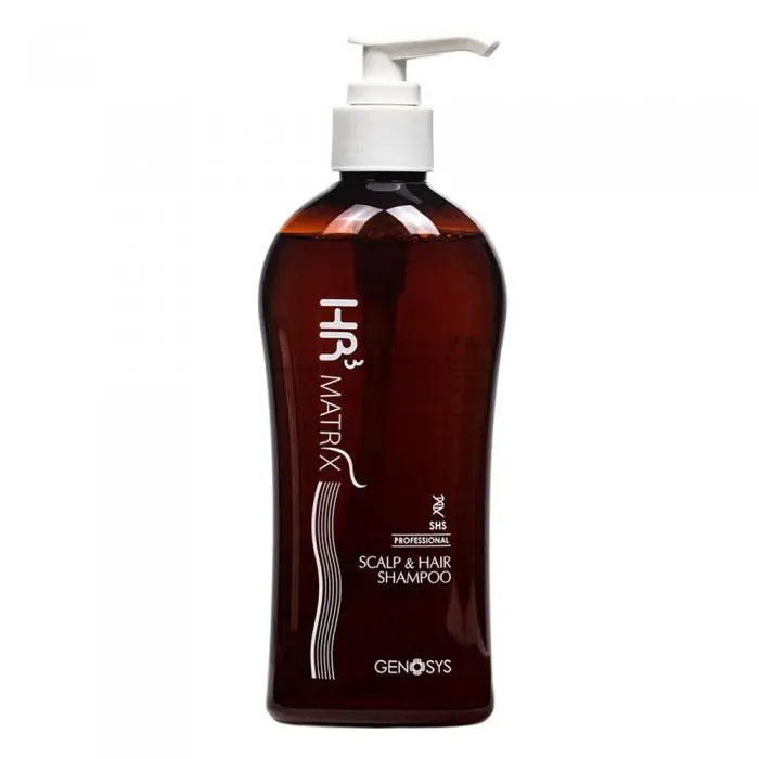 Шампунь від випадіння та для стимуляції росту волосся, Genosys HR3 Matrix Scalp & Hair Shampoo
