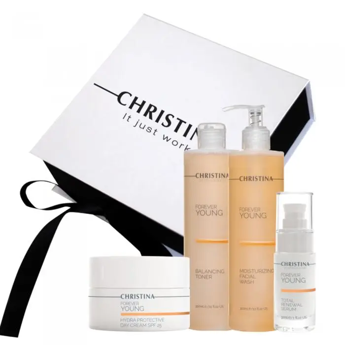 Подарунковий набір для догляду за шкірою обличчя, Christina Forever Young Gift Kit