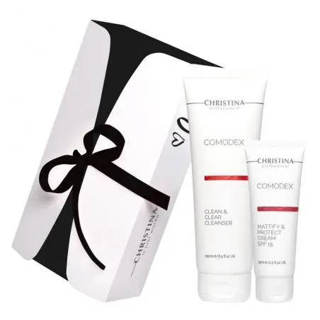 Подарочный набор «Чистая кожа» для лица, Christina Comodex Gift Kit Clear Skin for Oily and Problematic Skin