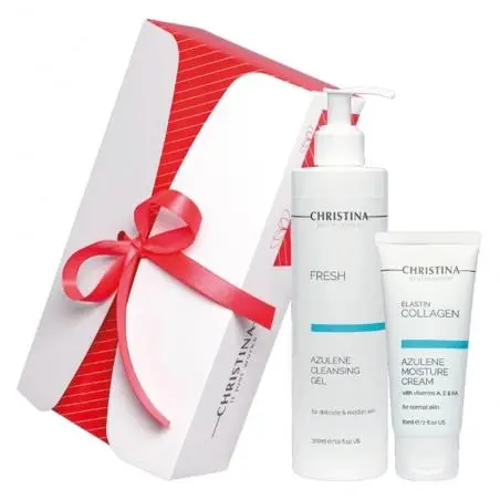 Подарочный набор для лица, Christina Fresh Gift Kit Cleansing and Moisturizing for Sensitive Skin