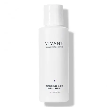 Средство для умывания 3-в-1 с миндальной кислотой для лица и тела, Vivant Skin Care Mandelic Acid 3-in-1 Wash