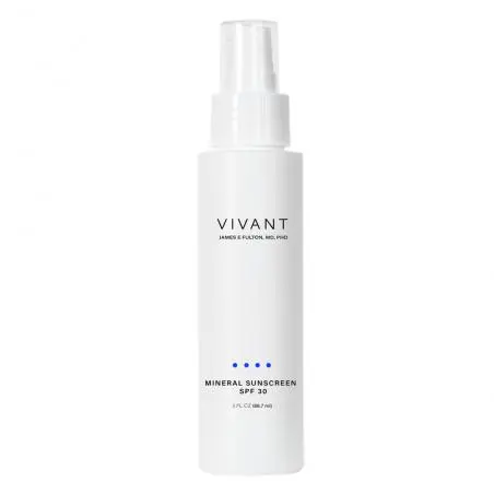 Минеральный солнцезащитный лосьон для кожи лица и тела, Vivant Skin Care Mineral Sunscreen SPF30