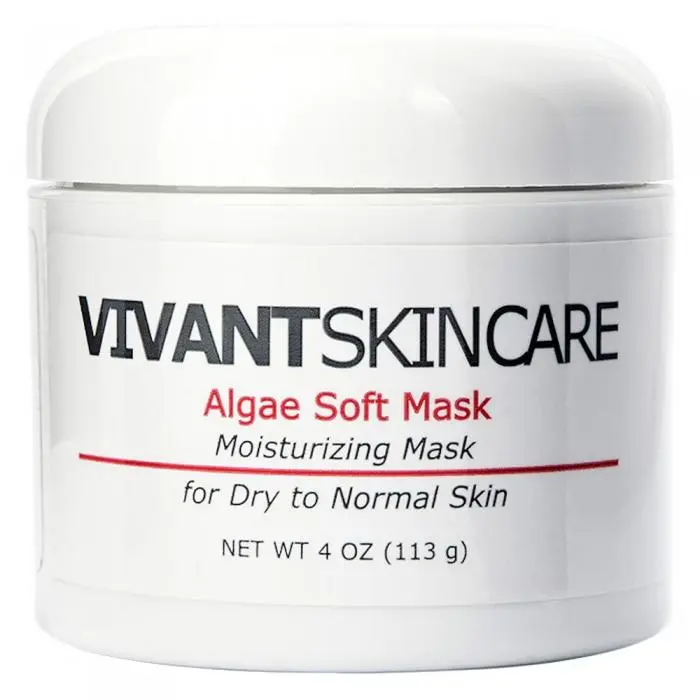 Відновлююча очищаюча маска на основі водоростей для обличчя, Vivant Skin Care Algae Soft Mask
