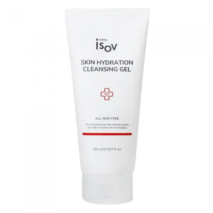 Повітряний очищуючий гель для всіх типів шкіри обличчя, Isov Sorex Skin Hydration Cleansing Gel
