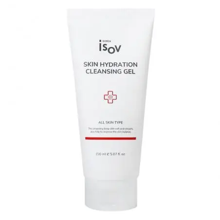 Воздушный очищающий гель для всех типов кожи лица, Isov Sorex Skin Hydration Cleansing Gel
