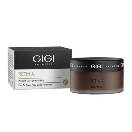 Депигментирующее мыло в банке со спонжем для лица, GIGI Retin A Pigment Soap Bar