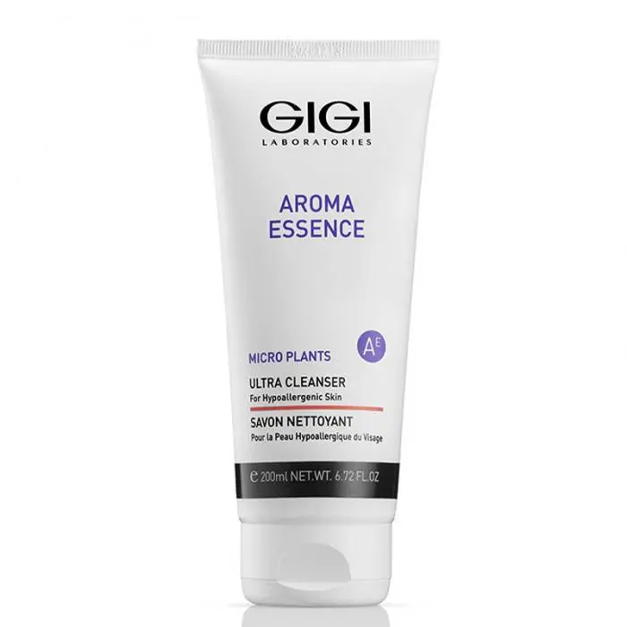 Мило для чутливої шкіри обличчя, GIGI Aroma Essence Micro Plants Ultra Cleanser for Hypoallergenic Skin