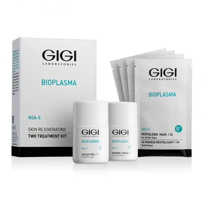 Пробный омолаживающий набор для лица, GiGi Bioplasma Skin Rejuvenating Kit (2 procedure)