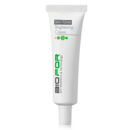 Крем для освітлення шкіри обличчя з койєвою кислотою та арбутином, Biofor Skin Tone Whitening Cream