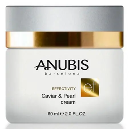 Подтягивающий крем с экстрактом икры и жемчужной пудрой для лица, Anubis Effectivity Caviar & Pearl Cream SPF15