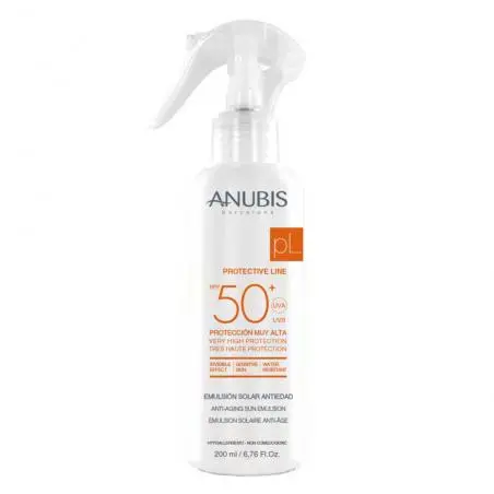 Солнцезащитный спрей «AQUA» для лица и тела, Anubis Sun Emulsion-Spray SPF50+