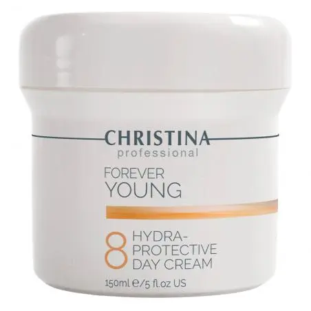 Дневной солнцезащитный и увлажняющий крем для лица, Christina Forever Young Hydra Protective Day Cream SPF25 (Step 8)