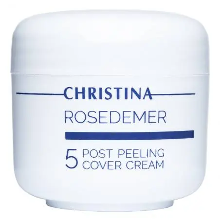Постпілінговий тональний захисний крем для обличчя, Christina Rose De Mer Post Peeling Cover Cream (Step 5)