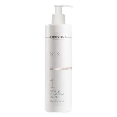 Нежный крем для очищения кожи лица, Christina Silk Gentle Cleansing Cream (Step 1)