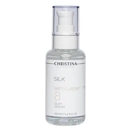 Шелковая сыворотка для разглаживания морщин на лице, Christina Silk Silky Serum (Step 8)