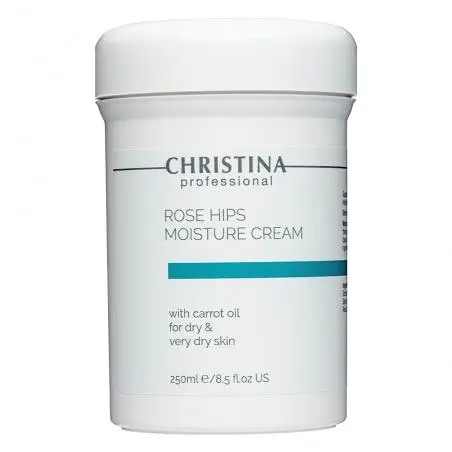 Увлажняющий крем с маслом шиповника и морковным маслом для очень сухой кожи, Christina Rose Hips Moisture Cream with Carrot Oil