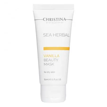 Ванильная маска красоты для сухой кожи лица, Christina Sea Herbal Vanilla Beauty Mask