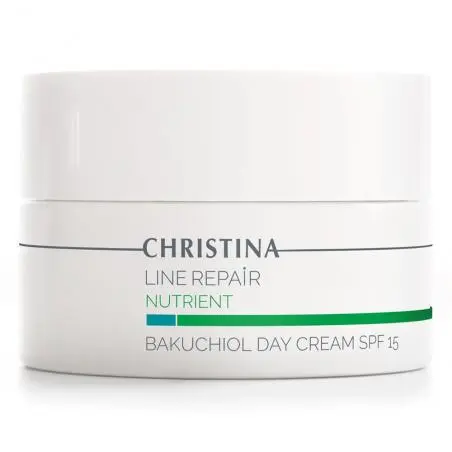 Дневной крем с бакучиолом для лица, Christina Line Repair Nutrient Bakuchiol Day Cream SPF15