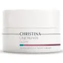 Разглаживающий ночной крем для лица «Сатин», Christina Line Repair Glow Satin Smooth Night Cream