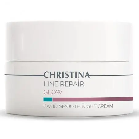Разглаживающий ночной крем «Сатин» для лица, Christina Line Repair Glow Satin Smooth Night Cream