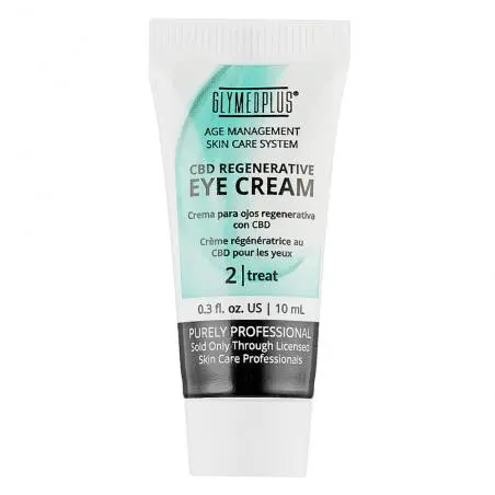 Крем для шкіри навколо очей з канабіноїдами, GlyMed Plus Age Management CBD Regenerative Eye Cream