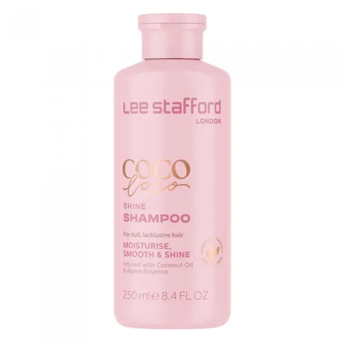 Шампунь для сяйва волосся з кокосовим маслом, Lee Stafford Coco Loco Shine Shampoo