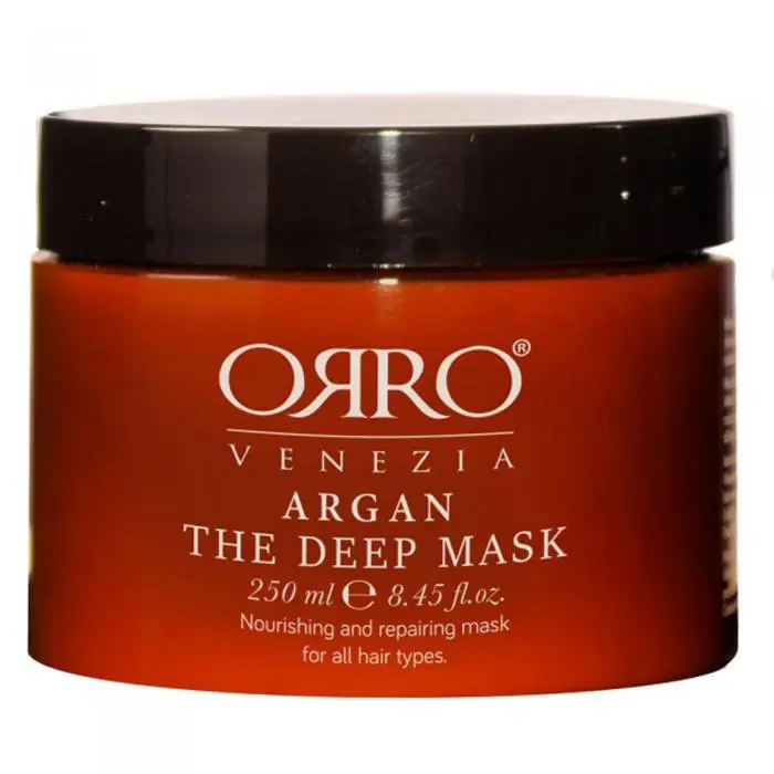 Маска глибокої дії для волосся з маслом аргани, Orro Argan Deep Mask