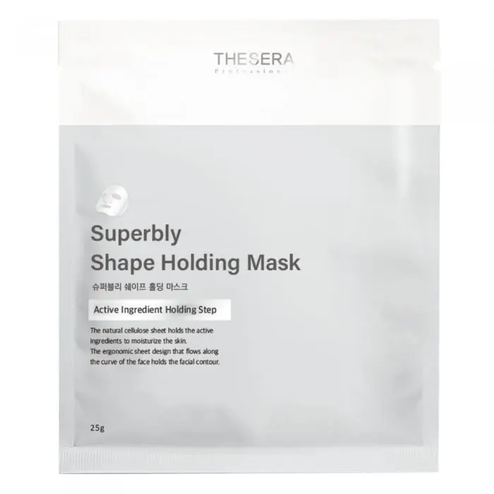 Тканинна, зволожуюча маска для обличчя, Thesera Superbly Shape Holding Mask