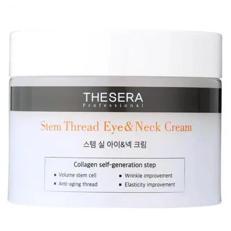Омолаживающий крем для кожи шеи, области декольте, для век, носогубных складок, Thesera Stem Thread Eye & Neck Cream