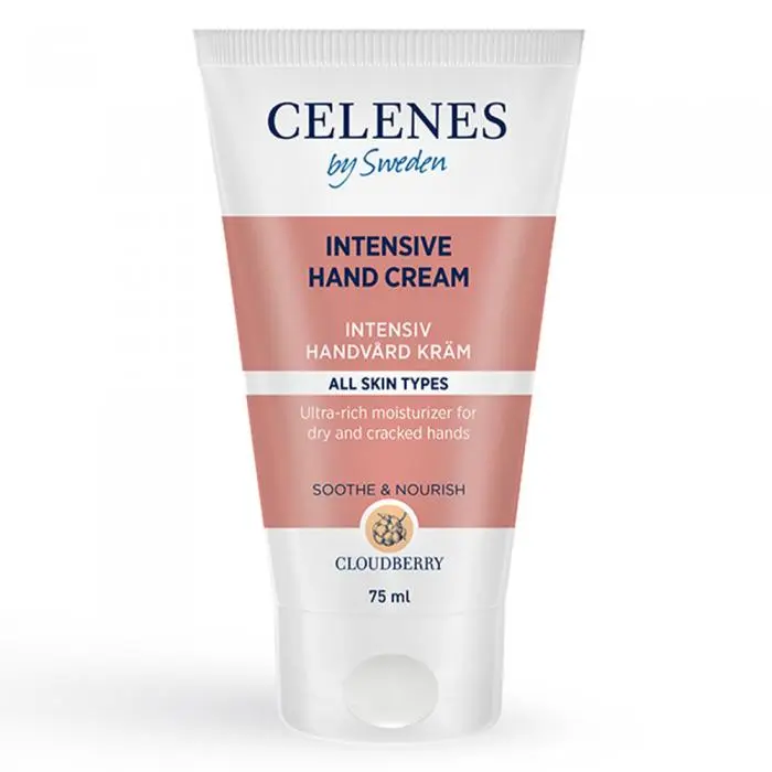 Интенсивный крем для рук с морошкой для всех типов кожи, Celenes Cloudberry Intensive Hand Cream