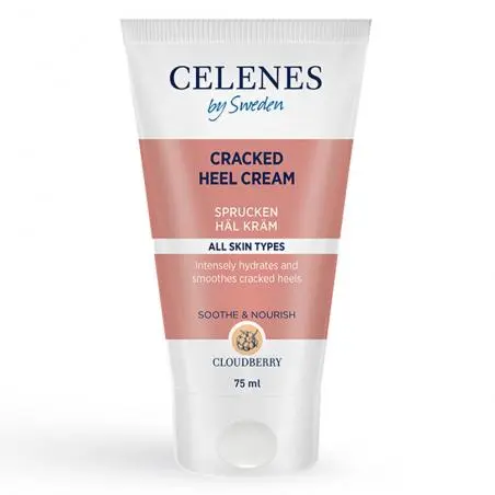 Заживляющий крем с морошкой для поврежденной кожи пяток, Celenes Cloudberry Cracked Heel Cream
