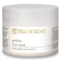 Золота альгінатна маска з екстрактом імбиру та вітаміном С для обличчя, Yellow Rose Golden Line Face Powder Mask