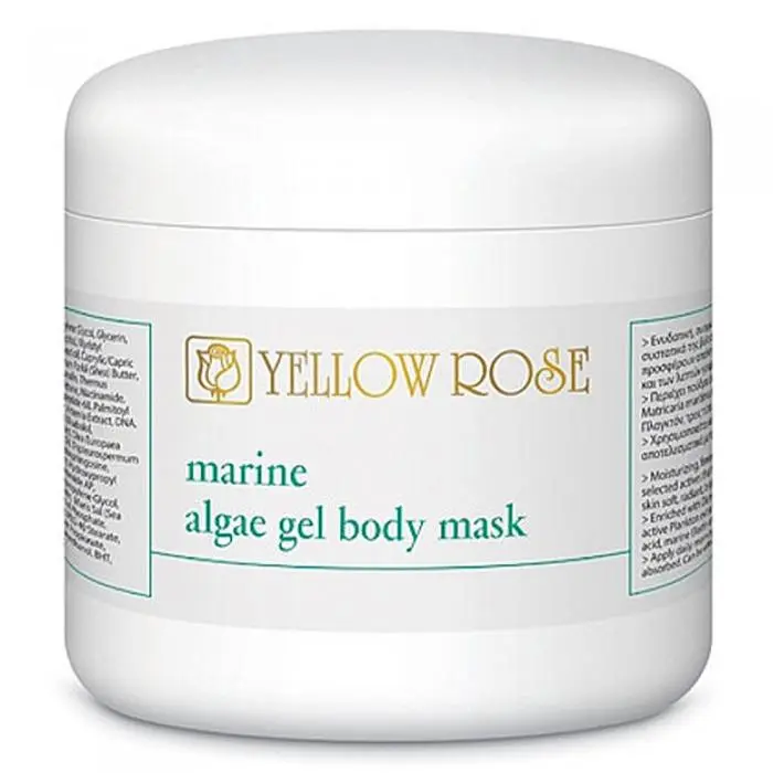 Антицеллюлитная гелевая маска для тела с водослями, Yellow Rose Marine Algae Gel Body Mask