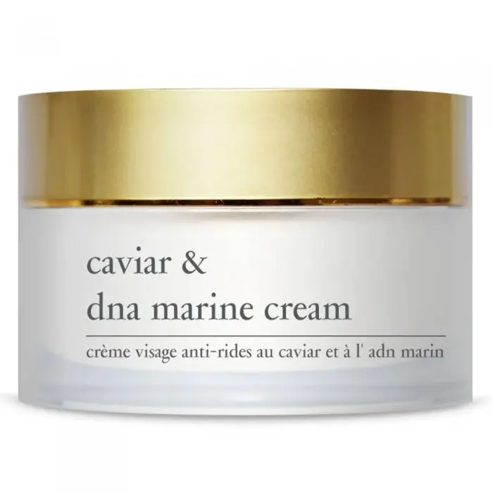 Регенеруючий крем для обличчя з екстрактом ікри, морської ДНК та вітамінами, Yellow Rose Caviar & DNA Marine Cream