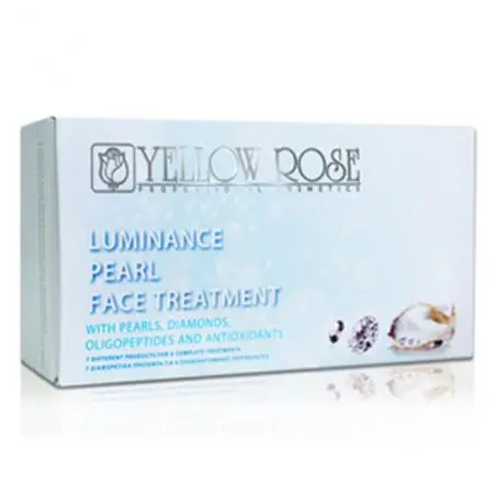Набор для кожи лица «Сияющий жемчуг», Yellow Rose Luminance Pearl Face Treatment